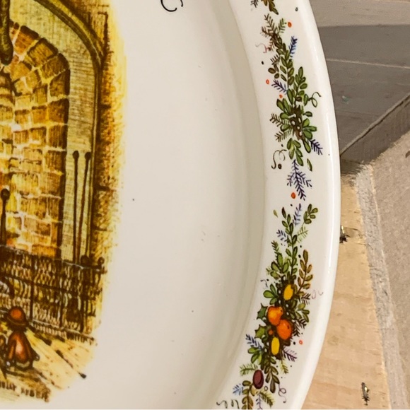 VTG Christmas 1972 Holly Hobbie 10" American Greetings Commemorative Plate - Picture 3 of 9